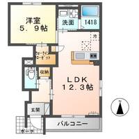 物件の間取り画像