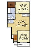 物件の間取り画像