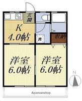マルキハイツ1-Aの間取り
