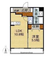 シャウレー小松405の間取り