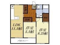 物件の間取り画像