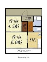 サンパークハイツII107の間取り