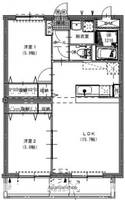 フレシール宮ノ西203の間取り