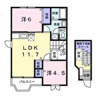 物件の間取り画像