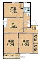 物件の間取り画像