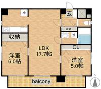 物件の間取り画像
