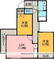 物件の間取り画像