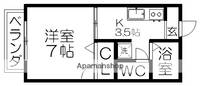 物件の間取り画像