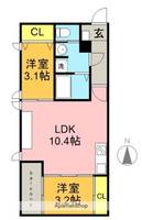 物件の間取り画像