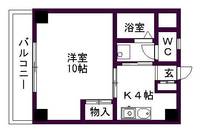 グリーンハイツ徳川の間取り