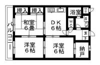 物件の間取り画像