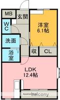 ラフィーネの間取り
