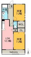 物件の間取り画像