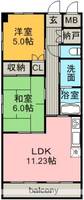 クレアール壱番館の間取り
