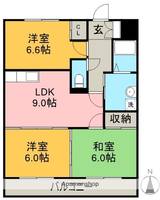 WAVE HOUSE.の間取り
