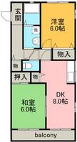 物件の間取り画像