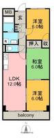 第2高杉マンションの間取り