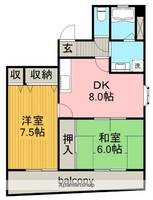 物件の間取り画像