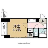 愛知県名古屋市中川区上高畑2丁目の賃貸マンションの間取り