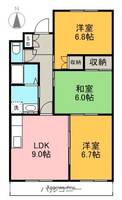 ロジュマンKの間取り