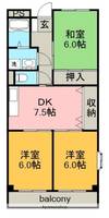 物件の間取り画像