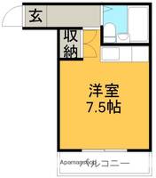クリスタルシャトーの間取り
