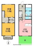 物件の間取り画像