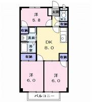 物件の間取り画像