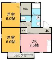物件の間取り画像