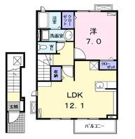 フェリーチェ (FELICE)の間取り