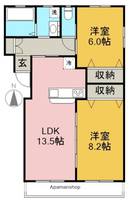 NKビル打中の間取り