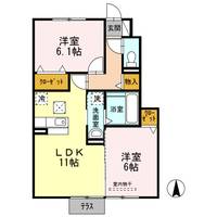 グランディール Jの間取り