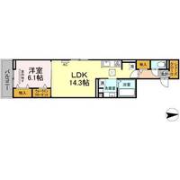 ciel太閤通の間取り