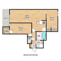 物件の間取り画像