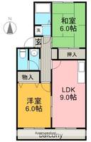 メゾンアムールの間取り