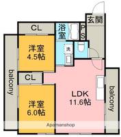 物件の間取り画像