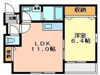 ベルメゾンAZの間取り