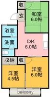 ファミール鈴木A棟の間取り