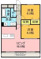 ガゾンドコリーヌ63.の間取り