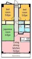 社ヶ丘ヒルズ.の間取り