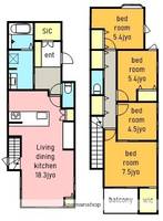 物件の間取り画像