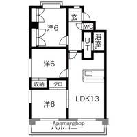 物件の間取り画像