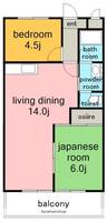 物件の間取り画像