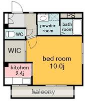 フロイデ星ヶ丘.の間取り