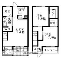 物件の間取り画像
