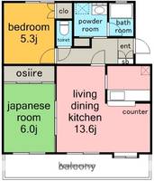 物件の間取り画像