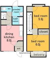 物件の間取り画像