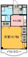 ピュアライフ302の間取り