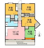 物件の間取り画像