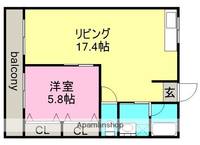 中央通パレスハイツの間取り